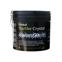 Напівпрозорий епоксидний гель Litokol Starlike® Crystal відро 2,5 кг