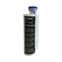 Двокомпонентний декоративний клейовий гель Litokol Pixel® Precision туба 215 мл 12 Nero Antico