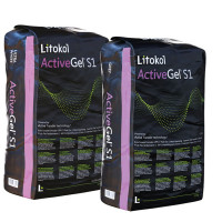 Полімерний адаптивний гель Litokol ActiveGel® S1 мішок 20 кг Ультра білий