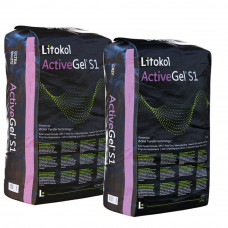 Полімерний адаптивний гель Litokol ActiveGel® S1 мішок 20 кг Ультра білий