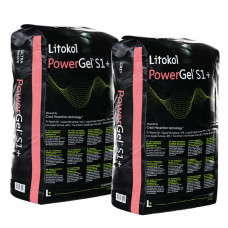 Еластичний триполімерний гель Litokol PowerGel® S1+ мішок 20 кг Сірий