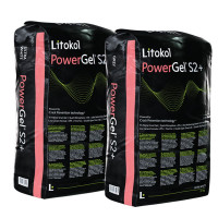 Еластичний триполімерний гель Litokol PowerGel® S2+ мішок 20 кг Сірий