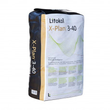 Самовирівнювальна суміш Litokol X-Plan® 3-40 ** мішок 20 кг