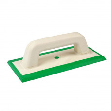 Шпатель з зеленої жорсткої гуми Litokol. Розмір: 11,5х25 см 1 шт