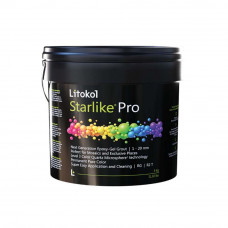 Декоративний епоксидний гель Litokol Starlike® Pro відро 5 кг 35 Arenaria