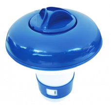 Плаваючий дозатор 11/2" синій маленький (Cixi) (24шт)
