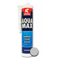 Герметик Griffon AquaMAX 425гр. (сірий) (12шт уп)