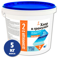 Хлор в гранулах 5 кг (відро)