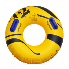Надувний плавальний круг одинарний 42" НВ (96см) посилений шов, жовтий з ПВХ HB-1RO-42Y