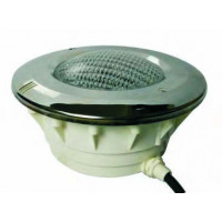 Лампа PAR56 35 Вт RGB ON/OFF скло високої стійкості 12V/DC (з закладною+нерж накладка)