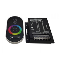 Контроллер RGBV+ для систем з 4-х жильним кабелем 30А 12/24V DC, що синхронізується через RJ 45