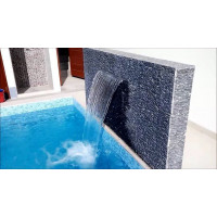 Водоспад акриловий для басейнів RGB+Контроль+Трансформатор 120х16х8х12 см