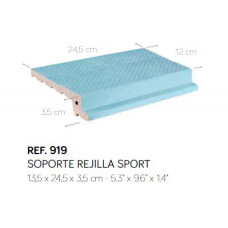 Підтримка решітки 13.5х24.5х3.5см (блакитний) SISTEMA SPORT