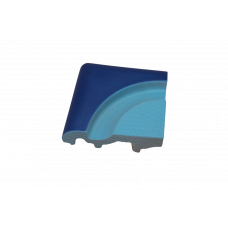 Кут зовнішній 12х12x2.6см (блакитний/т. синій) SISTEMA FINLANDES