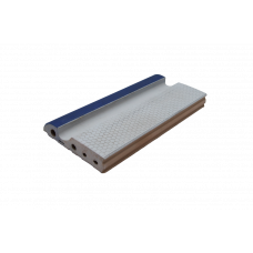 Борт з поручнем 12x24.5х2.6см (сірий/т.синій) SISTEMA SPORT