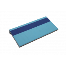 Кутовий елемент для сходинок 12х24.5х3 см (блакитний/т.синій) антисліп м'який
