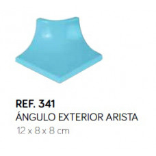 Кут внутрішній кромка 12х8x8 см (блакитний)