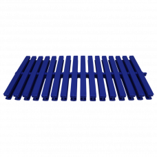 Решітка переливу, пластик ПП, ширина 19,5 см, синя, Acqua Source