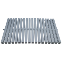 Решітка переливу 245*22 мм біла