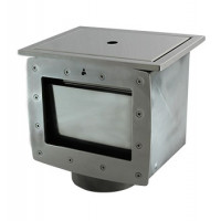 Скімер вузький 270*190 (ВР2"/перехід ВР1 1/2") (AISI 316L) (плівка)