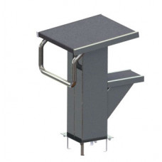 Стартова тумба для переливного басейну, пряма h 700 мм