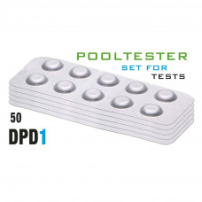 Таблетки DPD1 Хлор Вільний (CL) (50 таб/уп.) (10таб/шт) (rapid/comparator)