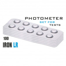 Таб. Iron LR (Залізо, 0 - 1 мг/л) 100 піг/уп. (10 піг/шт) Photometer/Comporator