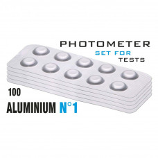 Таб. Aluminium 1 (Алюміній 0 - 0,3 мг/л) (100 таб/уп.) (10таб/шт) PrimerLab/Comporator
