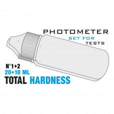 Рідина набір PL Total Hardness (Загал. жорсткість 0 - 500 мг/л) №1(20мл)&№2 (10 мл) PoolLab/Primelab