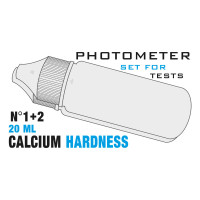 Рідина набір Calcium Hardness (Кальцієва жорсткість 0 - 500 мг/л) №1(20мл) & №2 (20 мл) PoolLab