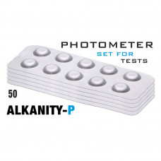 Таб. Alkalinity-Р (Лужність-Р, 25-300 мл/л) (50 таб/уп.) (10таб/шт) PrimerLab