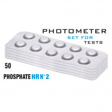 Таб. Phosphate HR 2 (Фосфати, 0 - 80 мг/л) 50 піг/уп. (10 піг/шт) Photometer/Comporator
