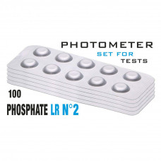 Таб. Phosphate LR 2 (Фосфати, 0 - 4 мг/л) 100 піг/уп. (10 піг/шт) PrimerLab/Comporator