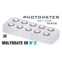 Таб. Molybdate HR 2 (Молібдат, 0 - 100 мг/л) 50 піг/уп. Photometer/Comporator