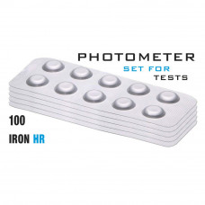 Таб. Iron HR (Залізо, 0 - 30 мг/л) 100 піг/уп. (10піг/шт) Photometer/Comporator