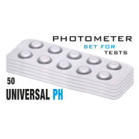 Таб. Universal pH (Phenol Red Універсал, Водородний показ, 5-11мл/л) 50 піг/уп.Photometer/Comporator