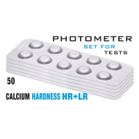 Таб. Calcium Hardness HR+LR(Кальц. жорст. (0)50 -(500)1000мг/л) (50 таб/уп.) (10таб/шт) PrimerLab